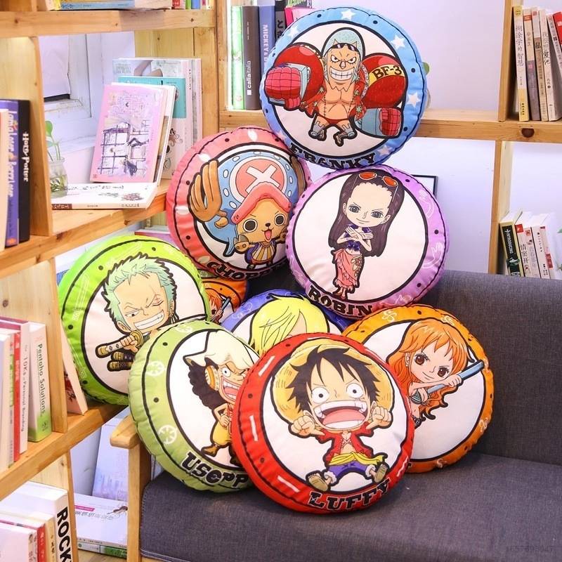 Ag หมอนตุ๊กตานุ่ม รูปการ์ตูน One Piece Luffy Nami Robin Zoro Chopper สําหรับตกแต่งบ้าน