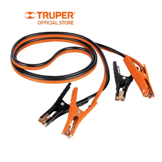 TRUPER 17543 สายพ่วงแบตเตอรี่รถยนต์ 8A ยาว10 ฟุต (CAP-3008T)