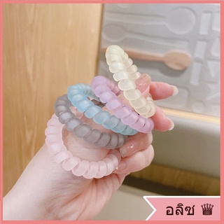 ที่คาดผม รูปไอศกรีม ขนาดเล็ก สีแคนดี้ แบบเรียบง่าย สไตล์เกาหลี และญี่ปุ่น dây buộc tóc xinh dây buộc tóc nữ
