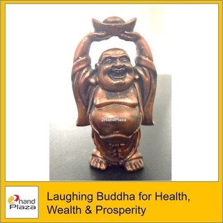 มือสอง*** รูปหล่อพระสังกัจจายน์ ความสูง 10 cm Laughing Buddha holding Money