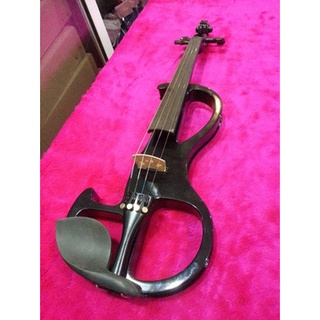 ไวโอลินไฟฟ้า Electric Violin Siserveir GE110 สีดำ 4/4