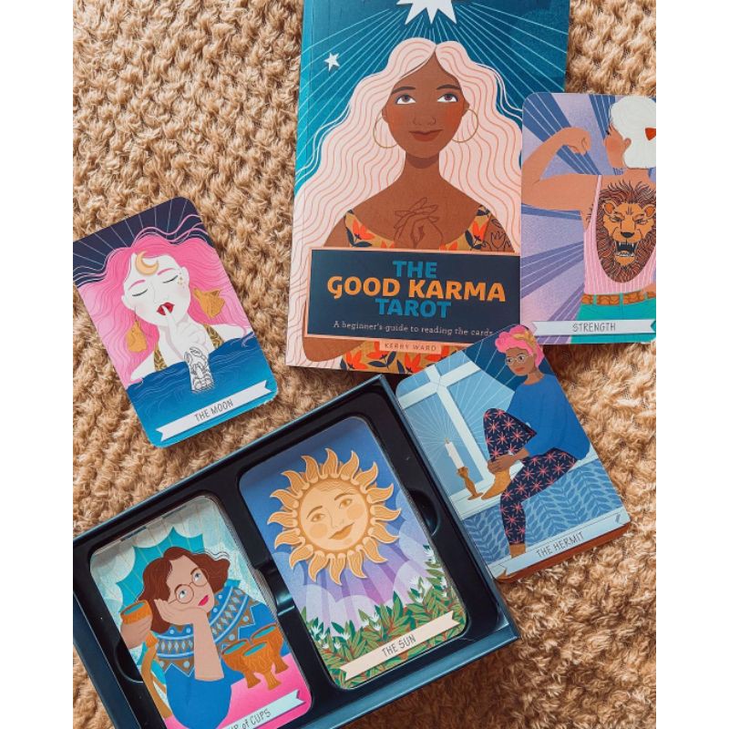 {ไพ่แท้ลิขสิทธิ์} The Good Karma Tarot ไพ่ยิปซี ไพ่ออราเคิล ไพ่ดูดวง ไพ่ของแท้