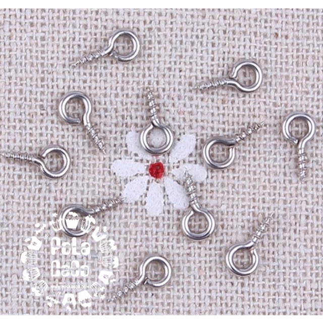 Eye pin mini สีเงิน สีทอง