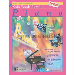 (Piano) Alfreds Basic Piano Library: Top Hits! Solo Book 4 (AF16499)