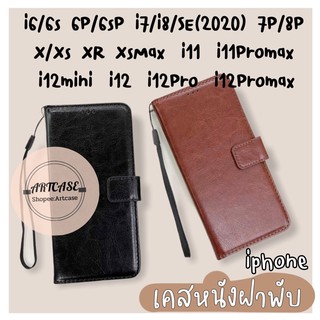 เคสกระเป๋าหนัง เคสฝาพับ 11 11Promax 12 12Promax 13 13Pro 13Promax 14 14Plus 14Pro 14Promax