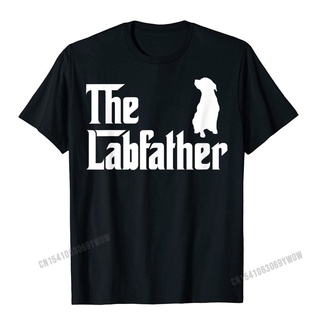 เสื้อยืดลําลอง ผ้าฝ้าย แขนสั้น ทรงสลิมฟิต พิมพ์ลาย The Lab Father สําหรับผู้ชาย