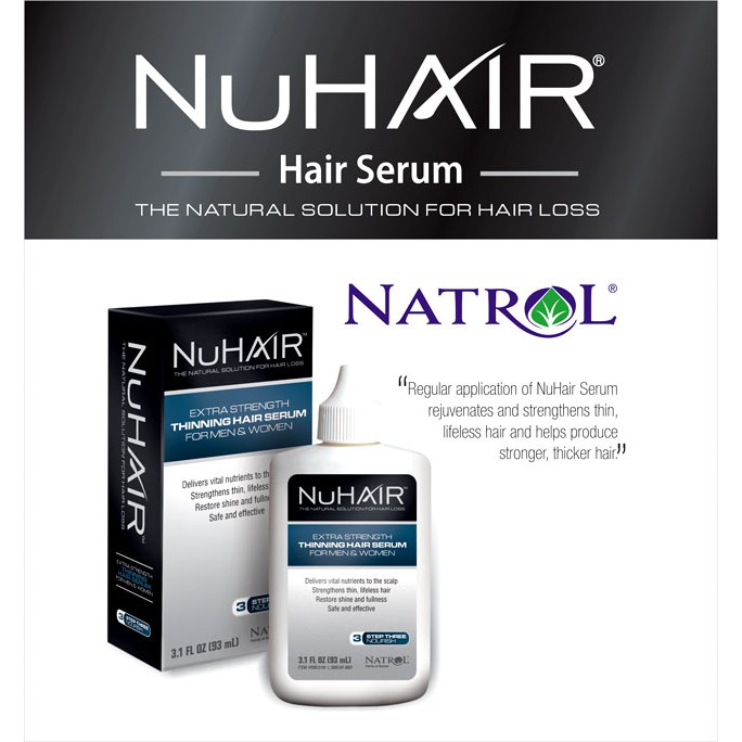 Codeลด80 Natrol Nuhair Extra Strength Hair Serum For Men Women