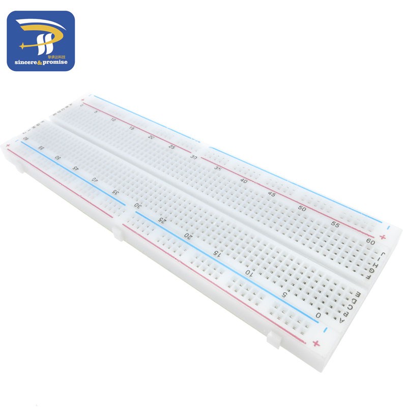 MB-102 MB102 Breadboard 830 Point Solderless PCB Bread Board Test พัฒนา DIY...