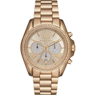 Michael Kors  MK6538  Womens  Chronograph Gold-Tone Stainless Steel Watch