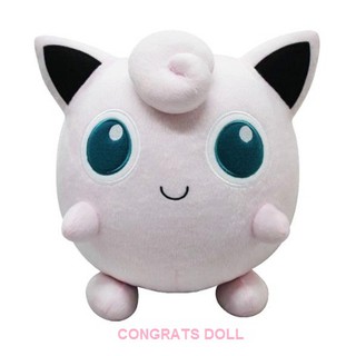 (ลิขสิทธิ์แท้ ส่งฟรี) 10 นิ้ว พูริน Jigglypuff Purin โปเกม่อน Pokemon พูลิน ตุ๊กตา