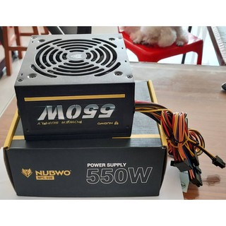 Power Supply NUBWO NPS-030-550W/NPS-020-650W ของใหม่ประกัน 1/3 ปี