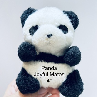 #ตุ๊กตา #Panda #หมีแพนด้า #ขนาด #4นิ้ว #joyfulmates #joyful #mates #ลิขสิทธิ์แท้ #ป้ายชัด #ขนงานเก่า #มีเม็ดถ่วง