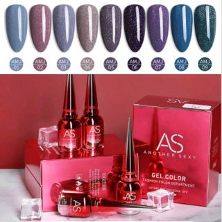 💥AS Nail Gel Polish 15ml/ รุ่น AMJ 💥