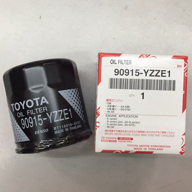 กรองน้ํามันเครื่องโตโยต้า (90915-YZZE1) E1