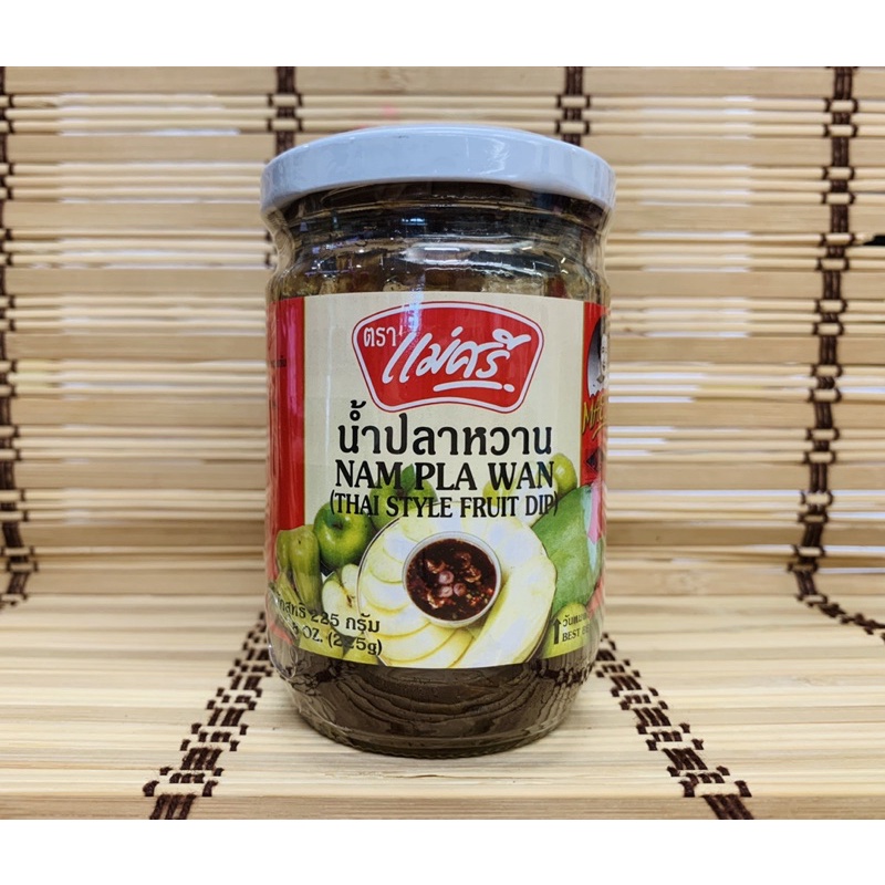 น้ำปลาหวาน ขวดแก้ว 225 กรัม ตราแม่ศรี