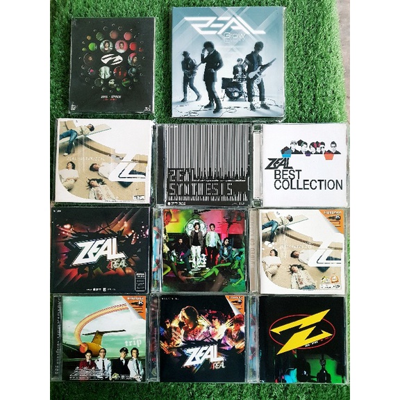 CD/VCD วงซีล (Zeal) อัลบั้ม Zeal , Trip, Space, 4Real, Synthesis, Best Collection, Rizing
