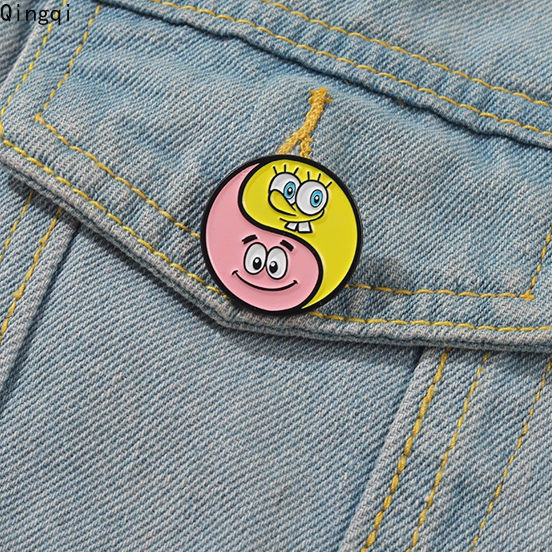 เข็มกลัดการ์ตูน Taichi Enamel Pins Best Friends สําหรับเด็ก