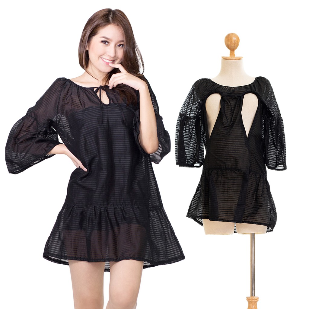 Muko BeHers เสื้อเปิดให้นม ตัวยาว BSL16-010