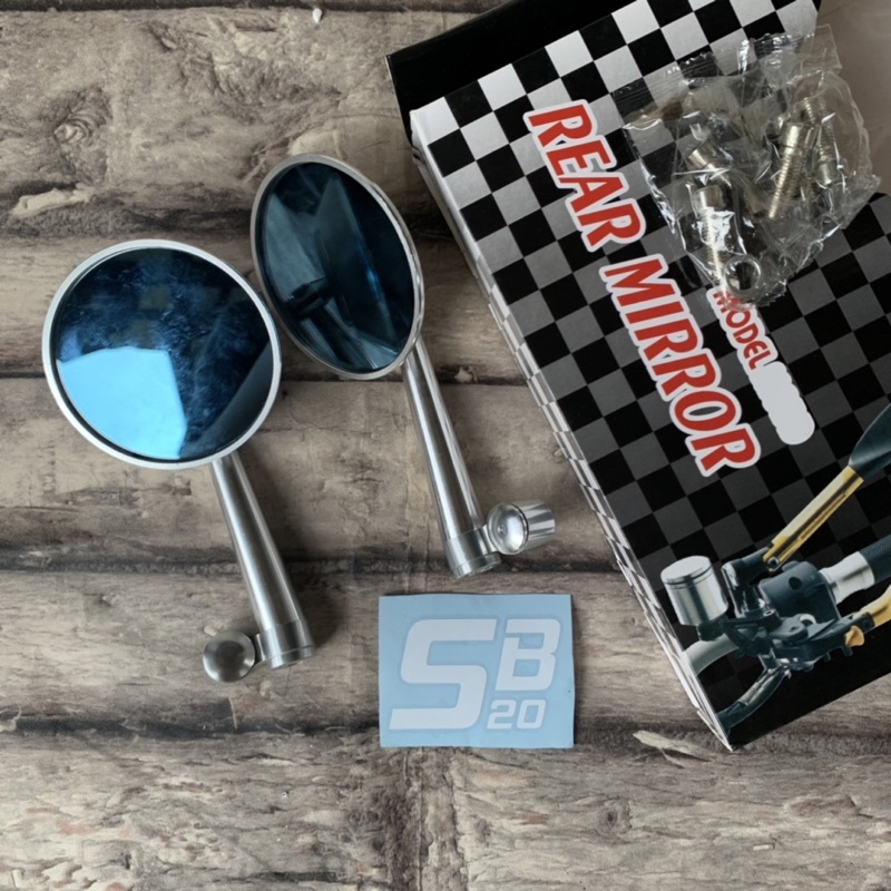 Rizoma Chrome Vespa Sprint Prima S Lx gts Universal Motorcycle Retro Mirrors