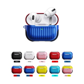 เคสหูฟังบลูทูธ แบบแข็ง ลาย LUGGAGE DESIGN สําหรับ Apple AirPods1 2