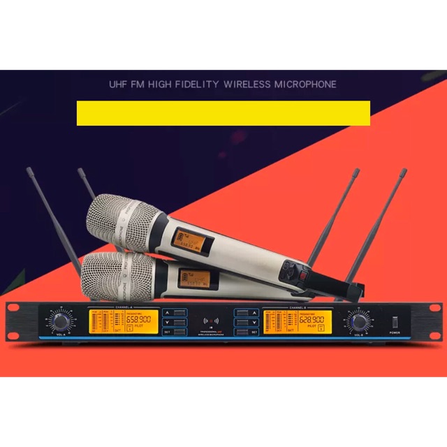 Microphone UFH ktv/ไมโครโฟน ลอย ktv ส่งสันยานไกลถึง200 m