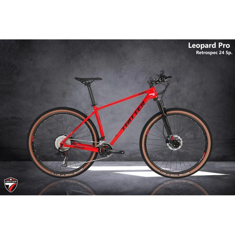 จักรยาน จักรยานเสือภูเขา TWITTER Leopard Pro 29ER RS 24 SP. (2021)