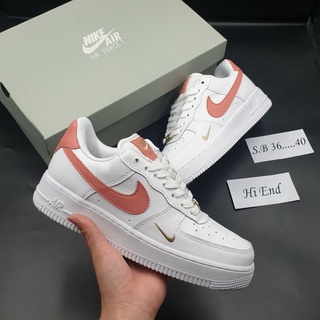 🌟รองเท้าผ้าใบ Nike Air Force1 สินค้าพร้อมอุปกรณ์ครบค่ะ ✅ งาน Hi End 🤩 รูปภาพถ่ายจากสินค้าจริง 💯