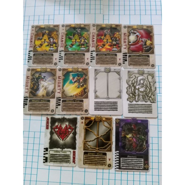 การ์ดโม  Kamen raider Blade(Droper blank)
