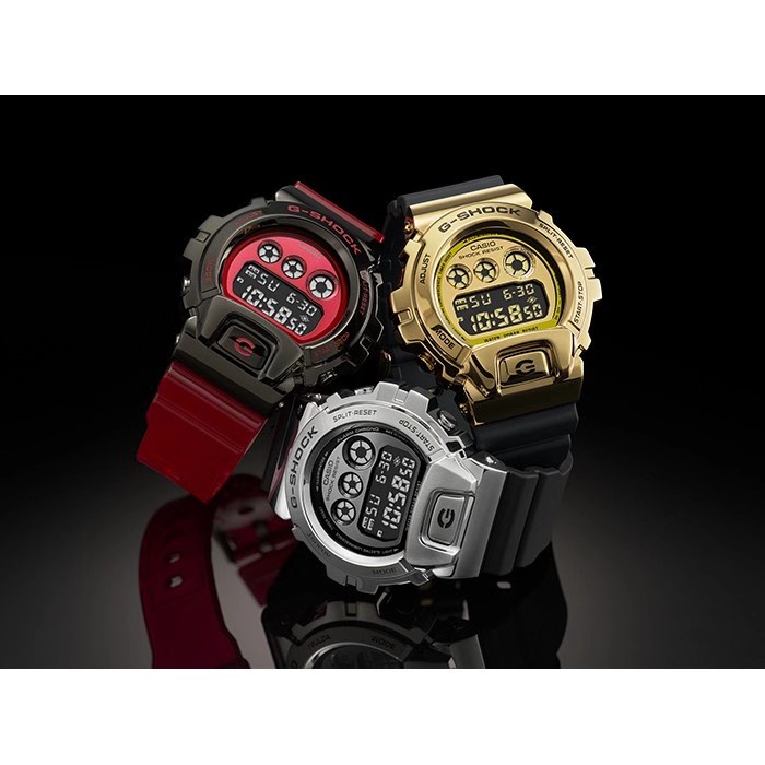นาฬิกาCASIO G-SHOCKผู้ชายของแท้💯 GM-6900 Series รุ่น GM-6900-1/GM-6900B-4/GM-6900G-9