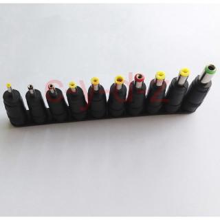 1lot =10pcs DC Power Jack 5.5mm x 2.1mm Female To 6.0mm 5.0mm 4.8mm 4.0mm 3.5mm 3.0mm 2.5mm 1.7mm 1.1mm 0.7mm Male Plug adapter