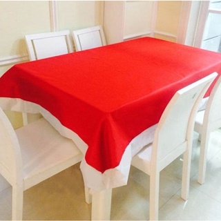 ผ้าปูโต๊ะคริสมาส 132x178cm ผ้าปูโต๊ะ ของตกแต่งคริสมาส คริสมาส Christmas Table Cover / Christmas Tablecloth