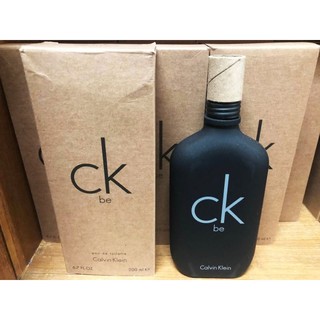 CalvinKlein CK Be Eau De Toilette 200ml. [กล่อง/Tester] (เคาเตอร์3,650฿)