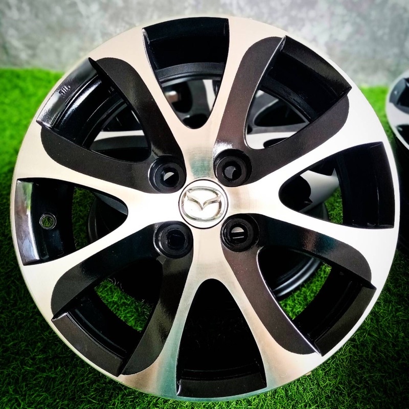 แม็กแท้ MAZDA 2 ขอบ 15 15 กว้าง 6 นิ้ว  4รู100  สเปคแท้ตรงรุ่นจากโรงงาน100% แม็กแท้ mazda  ขอบ 15  (
