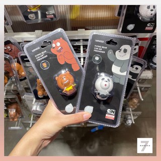 น้ำหอมปรับอากาศติดรถยนต์ We Bare Bears - Miniso