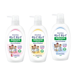 Kirei Kirei ครีมอาบน้ำ คิเรอิ คิเรอิ Antibacterial Body Wash ขวดปั๊ม 500 มล./ ถุงเติม 400 มล.