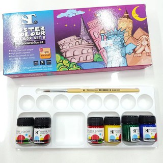 ชุดสีโปสเตอร์ ST อาร์ทบ๊อก 6 สี