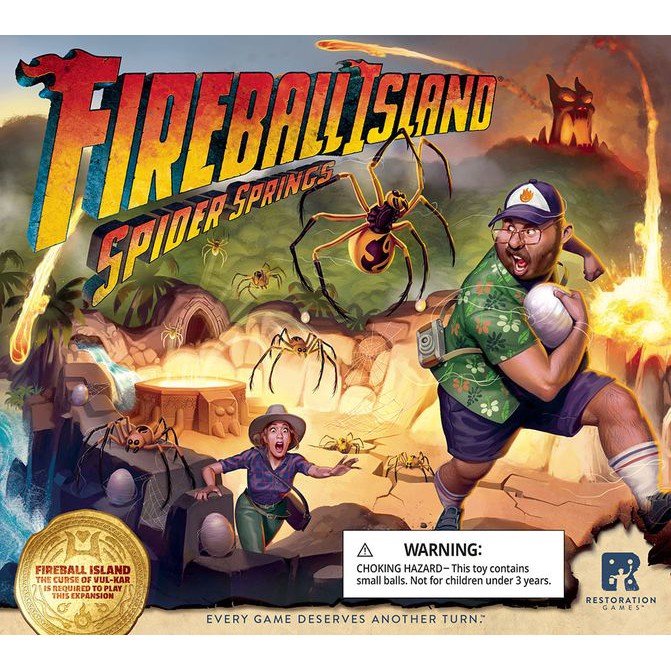 Fireball Island Spider Springs