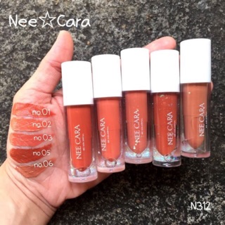 Nee Cara Be Colorful Matte Lipstick Valvet ลิปนิคาราวิ้งๆตู้น้ำ**ของแท้ พร้อมส่ง