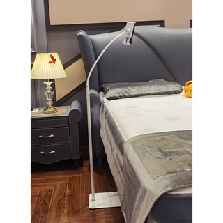 0012 WHITE Tablet Holder Landing Lazy Bracket.ที่วางแท็บเล็ต มือถือแบบตั้ง ความสูง 135ซม.