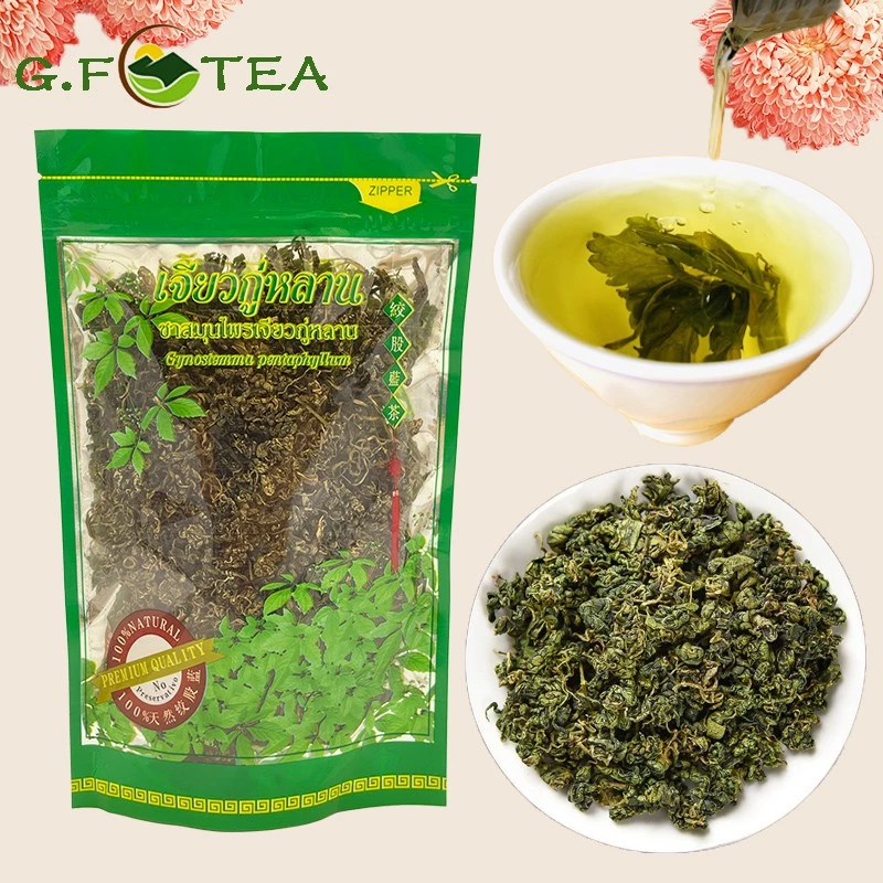 ชาเจียวกู่หลาน A แบบใบชา50กรัม-100กรัม 1ห่อใบสดกลิ่นหอม 绞股蓝 Gynostemma tea