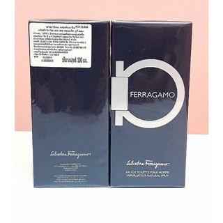 Salvatore Ferragamo Pour Homme EDT 100ml. กล่องซีล ป้ายไทย