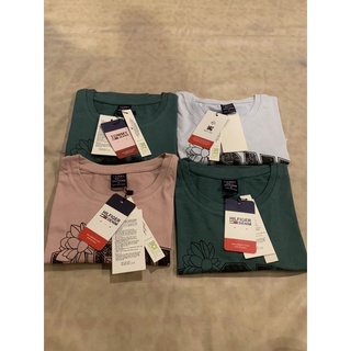 เสื้อครอปผ้านิ่มTommy ผ้านิ่ม