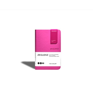 ZEQUENZ THE COLOR  A6- สีชมพูสด MAGENTA