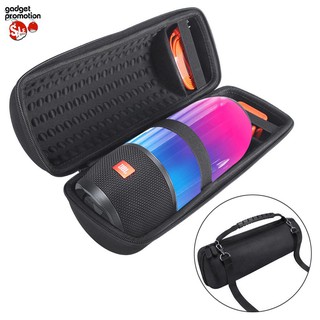 Carrying case กระเป๋าเคส กันน้ำ กันกระเเทก พร้อมสายสะพาย สำหรับใส่ลำโพงJBL รุ่น Pulse 3 (Black)