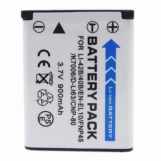 แบตเตอรี่กล้อง Nikon Camera Battery รุ่น EN-EL10 /FNP-45 / LI-40B / CNP-80 Replacement Battery