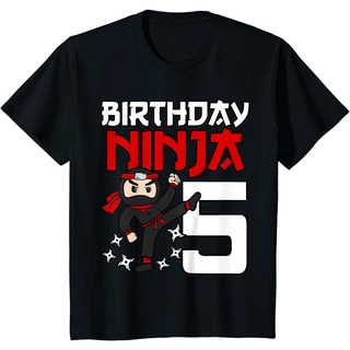 เสื้อยืดผ้าฝ้ายพรีเมี่ยม เสื้อยืด พิมพ์ลาย Ninja Shinobi 5th 5 ปี สไตล์ญี่ปุ่น