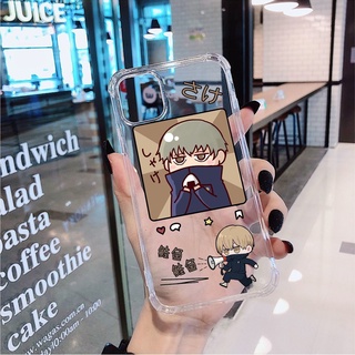 Jujutsu Kaisen เคสโทรศัพท์มือถือลายการ์ตูนอนิเมะสําหรับ Samsung s20 s10 s9 s8 Inumaki มหาเวทย์ผนึกมาร