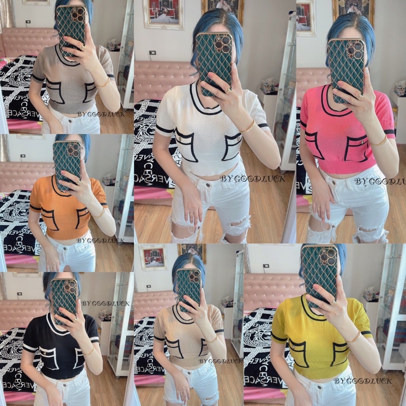 SpinnyHouse มินิครอปเอวลอย นางแบบใส่สินค้าจริง เนื้อไหมพรม นิ่มสุดอย่าบอกใคร กระเป๋าใช้ได้จริง วันอาทิตย์ C203A