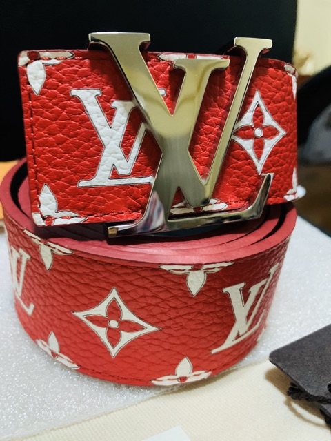 Louis Vuitton Supreme Ultra Rare Monogram Initiales Belt