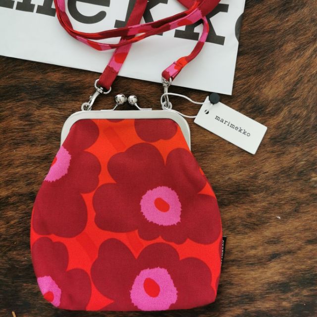 Marimekko Roosa Unikko Mini Bag